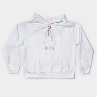 IN LOVING HANDS - lace Kids Hoodie